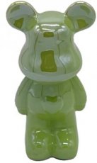 Ceramic Bear 18 cm Green