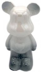 Ceramic Bear 18 cm Grey